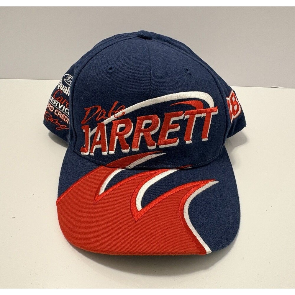 Vintage Dale Jarrett Hat Snapback Cap 88 NASCAR 2000 Competitors View Spellout